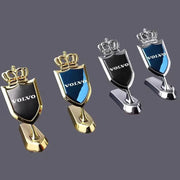 3D Bonnet Car Logo Gold