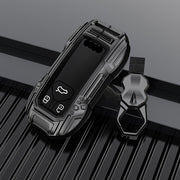Audi Remote Key Premium Batman Metal Alloy Keycase with Holder & Rope Chain