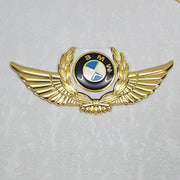 3D Owners Club v6.0 Car Metal Emblem Badge Sticker Decal (Gold)