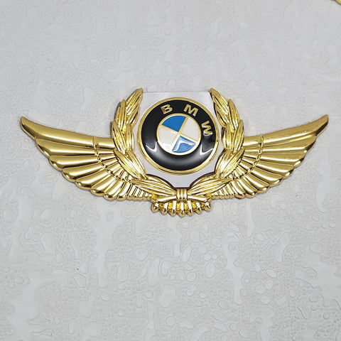3D Owners Club v6.0 Car Metal Emblem Badge Sticker Decal (Gold)