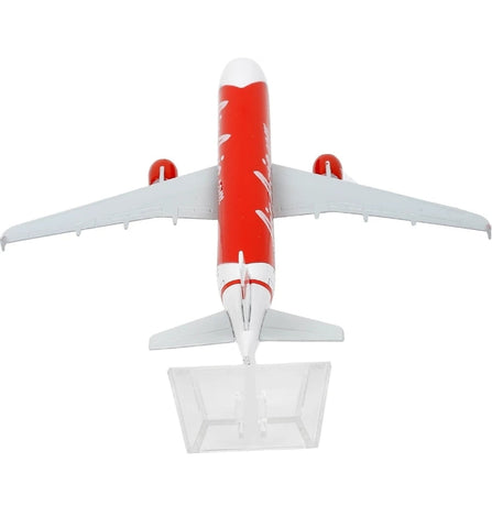 Air Asia Red A320 Aeroplane Diecast Model 16 CM