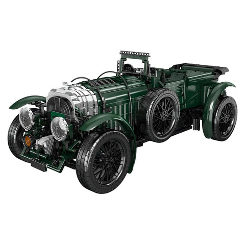 Bentley Blower Vintage Technique Version 3918Pcs, 1:8 Scale Building Blocks Car