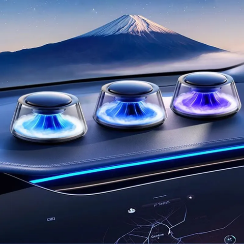 Smart Diffuser Metal Alloy Glass Cloud Landscape Perfume Aromatherapy