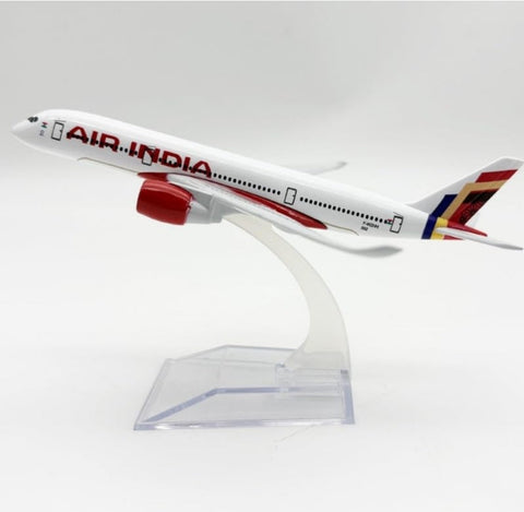 Air India A350 Aeroplane Diecast Model 16 CM