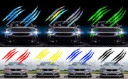 Monster Reflective Sticker Set of 2 Pcs