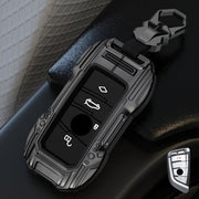 BMW New Key Premium Batman Metal Alloy Keycase with Holder & Rope Chain