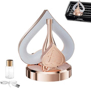 Car Perfume with Ambient Lights, Ace of Spades Vent Clips, Long Lasting Scents