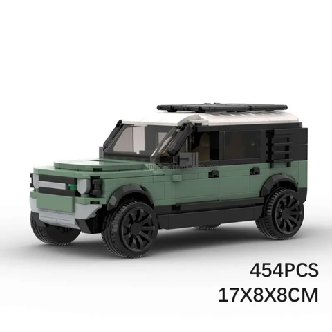 Land Rover Defender Building Blocks Car