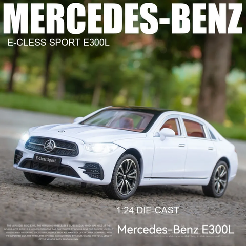 Mercedes E Class E300L Metal Diecast Car 1:24 (20x8 cm)