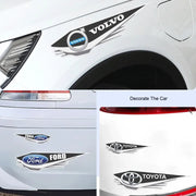 Bumper Car Sticker 4 Pcs Set
