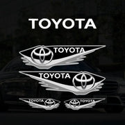 Bumper Car Sticker 4 Pcs Set