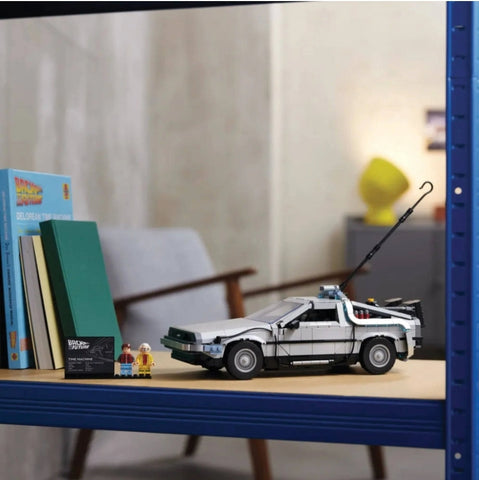 Back To The Future Time Machine 1872Pcs Building Blocks Car