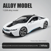 BMW i8 Metal Diecast Car 1:24 (20x8 cm)