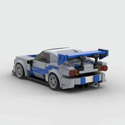 Nissan Skyline R34 Building Blocks Car