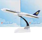 Singapore Airlines B777 Aeroplane Diecast Model 16 CM