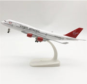 Virgin Atlantic B747 Aeroplane Diecast Model 20 CM