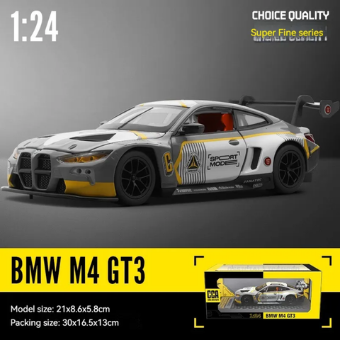 BMW M4 GT3 Licensed CCA 1:24 Diecast Scale Model