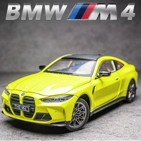 BMW M4 G82 Coupe Metal Diecast Car 1:24 (20x8 cm)