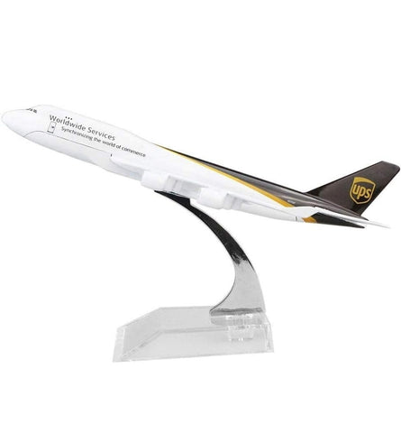 UPS B747 Aeroplane Diecast Model 16 CM