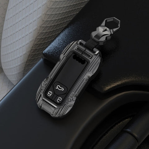 Audi Remote Key Premium Batman Metal Alloy Keycase with Holder & Rope Chain