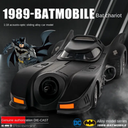 1989 Batmobile Metal Diecast Car 1:18 (28x11 cm)