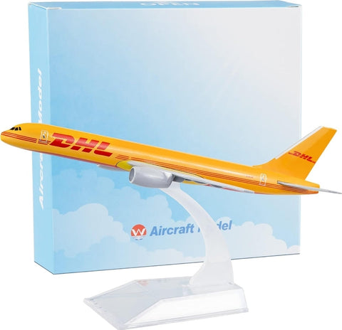DHL B757 Aeroplane Diecast Model 16 CM