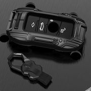 BMW New Key Premium Batman Metal Alloy Keycase with Holder & Rope Chain