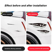 Bumper Car Sticker 4 Pcs Set