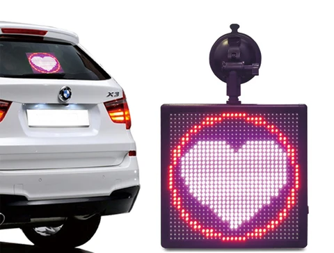 Car Portable Screen App Control LED Panel