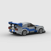Nissan Skyline R34 Building Blocks Car