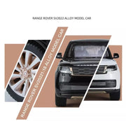 Range Rover Autobiography SV New Metal Diecast Car 1:18 (28x11 cm)