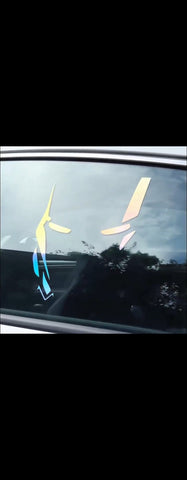 Ironman Reflective Sticker