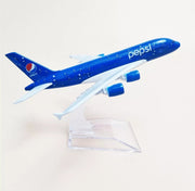 Pepsi A380 Aeroplane Diecast Model 16 CM