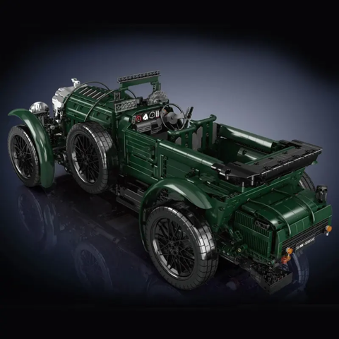 Bentley Blower Vintage Technique Version 3918Pcs, 1:8 Scale Building Blocks Car