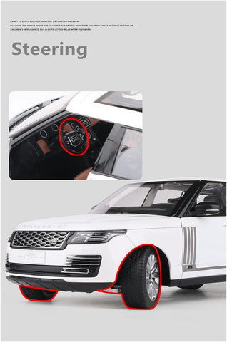 Range Rover Autobiography Metal Diecast Car 1:18 (28 x 11 cm)