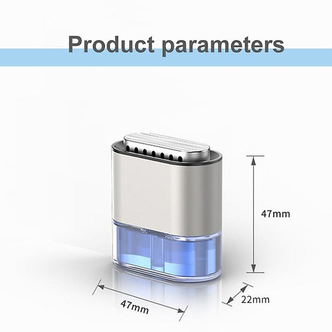 Car Air Freshener Air Vent Perfume Replacement Car Liquid Fragrance Alloy Air Purifier