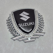 3D Owners Club v3.0 Car Metal Emblem Badge Sticker Decal (Silver) 8.3 x 8 cm