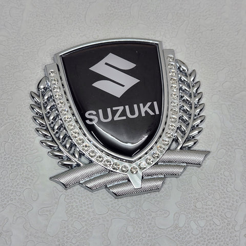 3D Owners Club v3.0 Car Metal Emblem Badge Sticker Decal (Silver) 8.3 x 8 cm