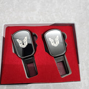 2 Pcs, Metal & Glass 2in1 Metal Buckle & Holder With Logo