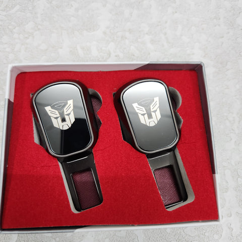 2 Pcs, Metal & Glass 2in1 Metal Buckle & Holder With Logo