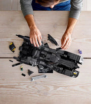 1989 Batmobile Technique Version 3306 Pcs, 1:8 Scale Building Blocks Car