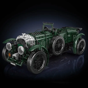 Bentley Blower Vintage Technique Version 3918Pcs, 1:8 Scale Building Blocks Car