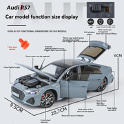 Audi RS7 Metal Diecast Car 1:24 (20x8 cm)