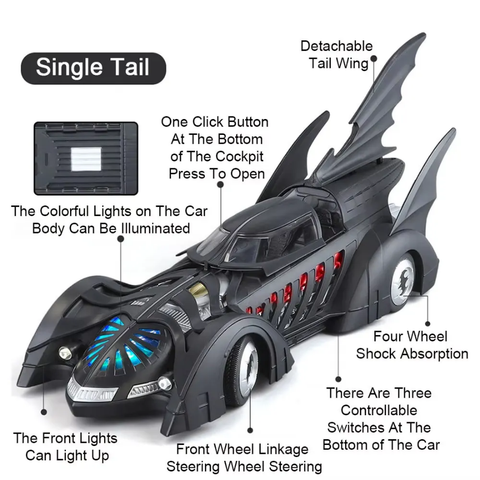 1995 Batmobile Metal Diecast Car 1:18 (28x11 cm)