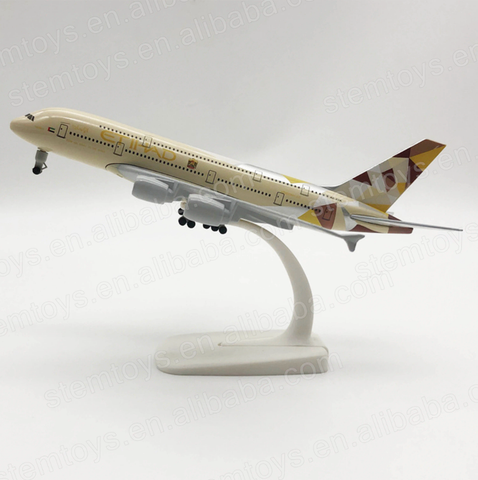 Etihad A380 Aeroplane Diecast Model 20 CM