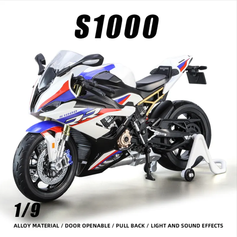 BMW S1000RR 1:9 Diecast Alloy Model Bike