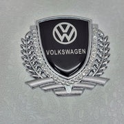 3D Owners Club v3.0 Car Metal Emblem Badge Sticker Decal (Silver) 8.3 x 8 cm