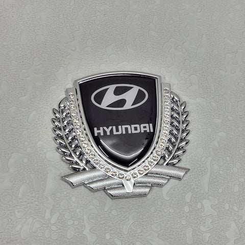 3D Owners Club v3.0 Car Metal Emblem Badge Sticker Decal (Silver) 8.3 x 8 cm