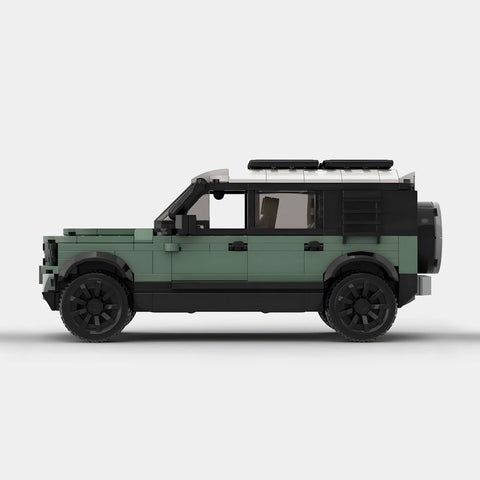 Land Rover Defender Building Blocks Car
