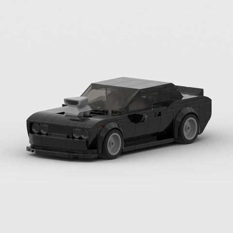 Dodge Challenger Building Blocks Car